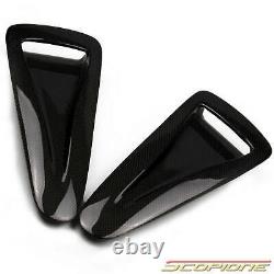 Scopione Carbon Fiber Hood Air Vents Intake Duct Insert for Nissan 09-19 GTR R35