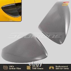 Scopione Carbon Fiber Side Air Intake Covers for McLaren 540C 570GT 570S 600LT