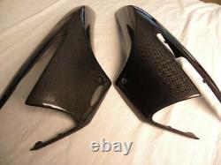 Suzuki Carbon Fiber B King Side Fairing Scoops Intakes 2007 2013