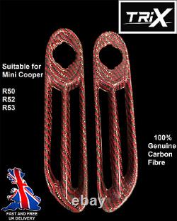 TRiX Real Dry Carbon Fibre RED Mini Cooper S JCW GP Indicator Scuttle cowl R50