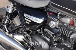 Triumph Speed Twin 2020 intake cover carbon fibre twill CarbonFBR