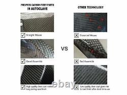 Upper Dash Air Intake Cover Panel Fairing Carbon Fiber For 2015-2019 BMW S1000RR