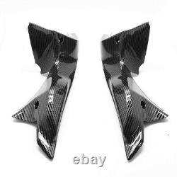 Upper Front Dash Air Intake Fairing Cowl Carbon Fiber For Ducati 848 1198 1098