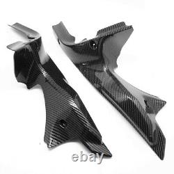 Upper Front Dash Air Intake Fairing Cowl Carbon Fiber For Ducati 848 1198 1098