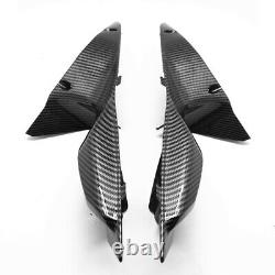 Upper Front Dash Air Intake Fairing Cowl Carbon Fiber For Ducati 848 1198 1098