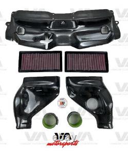 Va Motorsports Mercedes W204 C63 Carbon Fiber Cold Air Intake Induction Kit K&n