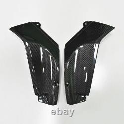 WOO Carbon Fiber Panel Fairing Cover For Yamaha Front Intake-tubes R1 1998-2001