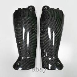 WOO Carbon Fiber Panel Fairing Cover For Yamaha Front Intake-tubes R1 2009-2014