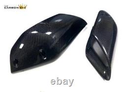 Yamaha Mt10 2022-2024 Carbon Air Intake Scoops In Twill Gloss Weave Fiber Fibre