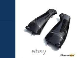 Yamaha R1 2009-14 Carbon Air Intake Covers In Twill Gloss Weave Fibre Panels