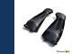 Yamaha R1 2009-14 Carbon Air Intake Covers In Twill Gloss Weave Fibre Panels