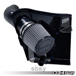034 Motorsport X34 Admission en fibre de carbone, B8/8.5 S4/S5 3.0 TFSI pour Audi S4 B8