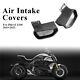 100% Couvertures D'admission D'air En Fibre De Carbone Pour Moto Ducati Diavel 1260 2019-2022.