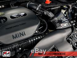 Awe Tuning S-flo Admission D'air Froid En Fibre De Carbone Fits 2014+ Mini 2.0 Turbo F56