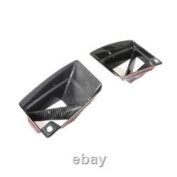 BMW M2 G87 Coupé Inserts de conduit d'admission d'air avant en fibre de carbone