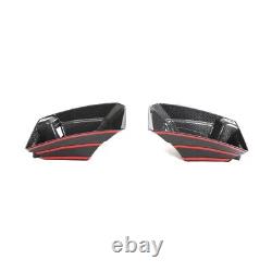 BMW M2 G87 Coupé Inserts de conduit d'admission d'air avant en fibre de carbone