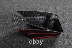 BMW M2 G87 Coupé Inserts de conduit d'admission d'air avant en fibre de carbone