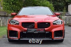 BMW M2 G87 M Performance Style Prises d'admission avant en fibre de carbone préimprégnée.