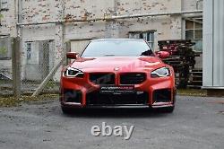 BMW M2 G87 M Performance Style Prises d'admission avant en fibre de carbone préimprégnée.