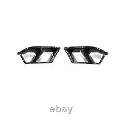BMW M3 M4 G80 G82 Garniture de conduits d'admission de pare-chocs en fibre de carbone MP Splitter par UKCarbon