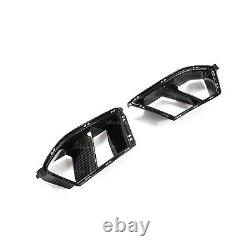 BMW M3 M4 G80 G82 Garniture de conduits d'admission de pare-chocs en fibre de carbone MP Splitter par UKCarbon