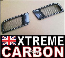 Carbone Pare-chocs Avant Évents Kit D'admission D'air Fits Mitsubishi Evo X Evolution 10