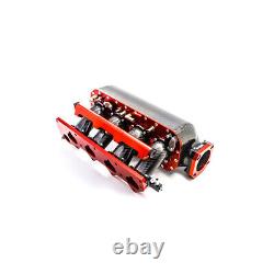 Collecteur d'admission en fibre de carbone PracWorks et rampe de carburant pour Honda S2000 en carbone mat