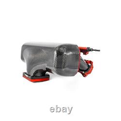 Collecteur d'admission en fibre de carbone avec système d'alimentation central et rampe d'injection de carburant pour Honda K20.