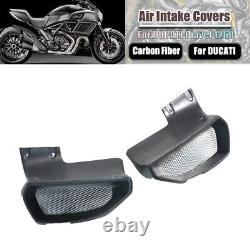 Couvercle d'admission d'air pour Ducati Diavel 1260 1260S 2019-2022 en fibre de carbone 100%