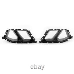 Couvercle de grille d'aération latérale de pare-chocs avant style carbone pour BMW G80 M3 G82 M4 2021+