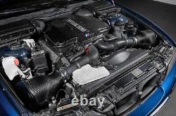 Couvercle de plénum d'admission en fibre de carbone brillante Eventuri pour moteur V8 S62 BMW M5 E39