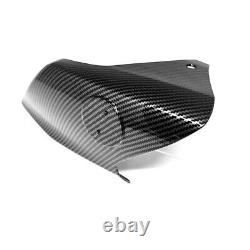 Couvercle de réservoir latéral noir en fibre de carbone avec entrée d'air pour YTR MT-09 / SP 2021-23