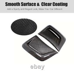 Couvercle de ventilation latérale de pare-chocs en fibre de carbone pour Mercedes Benz C Class W204 C63 AMG