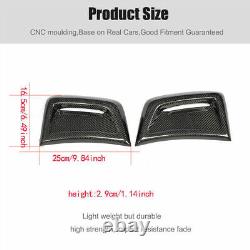 Couvercle de ventilation latérale de pare-chocs en fibre de carbone pour Mercedes Benz C Class W204 C63 AMG