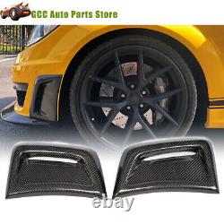 Couvercle de ventilation latérale de pare-chocs en fibre de carbone pour Mercedes Benz Classe C W204 C63 AMG