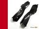 Couvercles D'admission D'air En Carbone Ducati 749 999 En Fibre Tissée Brillante Simple