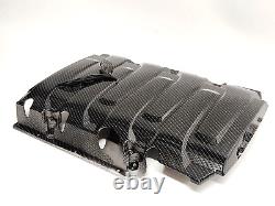 Couverture d'admission moteur en fibre de carbone hydrofuge pour C7 Corvette Stingray LT1