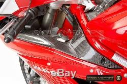 Ducati 1098 1198 848 Admission D'air En Fibre De Carbone Couverture Panneaux Latéraux En Carbone Véritable