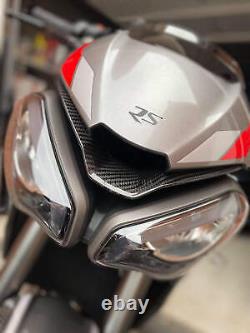 Écran de protection d'admission d'air en fibre de carbone pour Triumph Street Triple 2020 et ultérieur