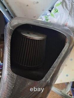 Entrée d'air Ram en fibre de carbone Autoexe super rare pour Mazda CX7 avec turbo Corksport MPS