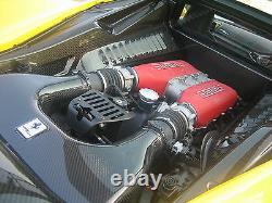 Fr Racing Carbon Fiber Moteur Boîte D'admission D'air Pour Ferrari 458 Italia Araignée