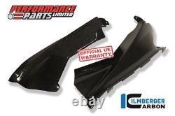 Ilmberger GLOSS Carbone Fibre Airtube Box Carénages d'Admission Couvre Aprilia RSV4 2014