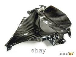 Kawasaki Zx6r Carbon Air Intake Duct 2009-12 En Twill Gloss Weave Fairing Fibre