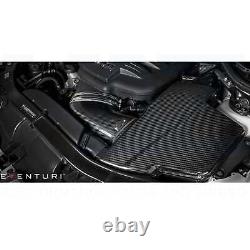 Kit d'induction d'admission en fibre de carbone brillante Eventuri pour BMW M3 E90 E92 E93