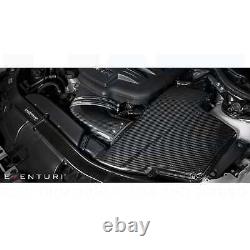 Kit d'induction d'admission en fibre de carbone brillante Eventuri pour BMW M3 E90 E92 E93