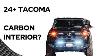 Modifications Intérieures En Fibre De Carbone 2024 Toyota Tacoma Améliorations Trd Off Road