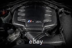 Plénum d'admission en fibre de carbone brillante Eventuri pour BMW M3 E90 E91 E92 E93