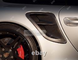 Porsche 997 (2007-2010) Turbo & Gt2 Carbon Fiber Side Air Intake Scoops Tuning