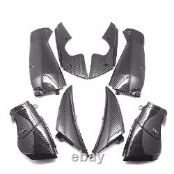 Pour 2009-2011 YAMAHA YZF R1 kit de carénage en fibre de carbone pour couvercle d'admission d'air 8PCS