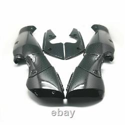 Pour 2009-2014 YAMAHA MOTOCYCLE YZF R1 Kit de couvercle d'admission d'air en fibre de carbone 3 paires